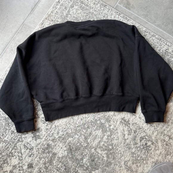 Adidas Adicolor ESSENTIALS CREW SWEATSHIRT Black Size XS - Picture 2 of 12